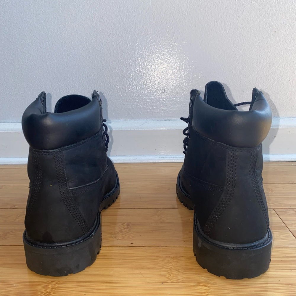 Black construction Timberland boots - Picture 8 of 10
